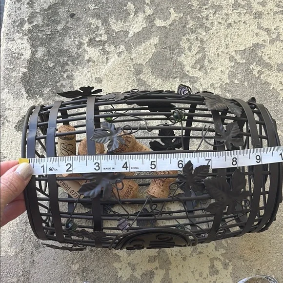 Metal! White Snowman and Black Wine Cork Holder Set - Picture 15 of 16